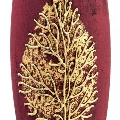 7ART Handbemalte Glasvase - Tischvase aus Glas 25 cm