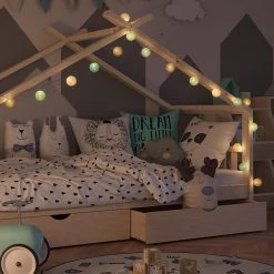 Vicco Lichterkette „Cotton Balls“ Grün -Günstiges Deko Geschäft 7c688f4ac9764a20b216853f805c6ccb