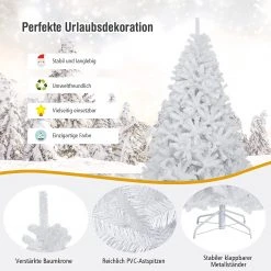 Costway 180cm Künstlicher Weihnachtsbaum 10 Costway 180cm Künstlicher Weihnachtsbaum -Günstiges Deko Geschäft 7e19d1e3ae7c4920bed9fbbf15c89f47