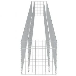 VidaXL Gabionen-Hochbeet - vidaXL Gabionen-Hochbeet Verzinkter Stahl 540×50×50 cm -Günstiges Deko Geschäft 7e9b2853111d4f60a88a0c4829357237