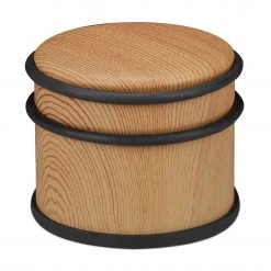 Relaxdays Türstopper Holzoptik