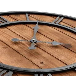 VidaXL Wanduhr Vintage Holz und Metall - vidaXL Wanduhr Vintage mit Quarzwerk Holz und Metall 60 cm XXL 11 VidaXL Wanduhr Vintage Holz und Metall - vidaXL Wanduhr Vintage mit Quarzwerk Holz und Metall 60 cm XXL -Günstiges Deko Geschäft 805f6f91ae4f4cd0b9a69fd713b08eb3