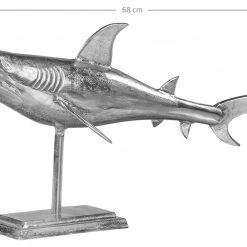 WOMO-DESIGN Hai-Skulptur Silber 68x39cm -Günstiges Deko Geschäft 80daac7d8f874317a98b2406a0fdf072.cropped 0 280 1909 1220.processed