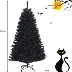 Costway 150cm LED Künstlicher Weihnachtsbaum -Günstiges Deko Geschäft 814c5da2cd0c41e6a7afad43b1062e79