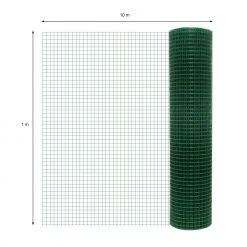 ECD Germany Volierendraht Grün 1,2 mm Länge 10 m - Grün - 19 x 19 x 103 cm -Günstiges Deko Geschäft 83aa1e8a8ede43e3a044325fdf23ca21