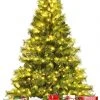 Costway 180cm LED Künstlicher Weihnachtsbaum -Günstiges Deko Geschäft 84ac106f4da345208c50d5fd1274b941