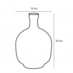 Casa Vivante Vase Modena - Gelb - 16 x 24 x 16 cm - Durchmesser: 16 cm -Günstiges Deko Geschäft 864347fc57894ca9b6bf6723c49b0eec.cropped 547 829 2036 2126.processed