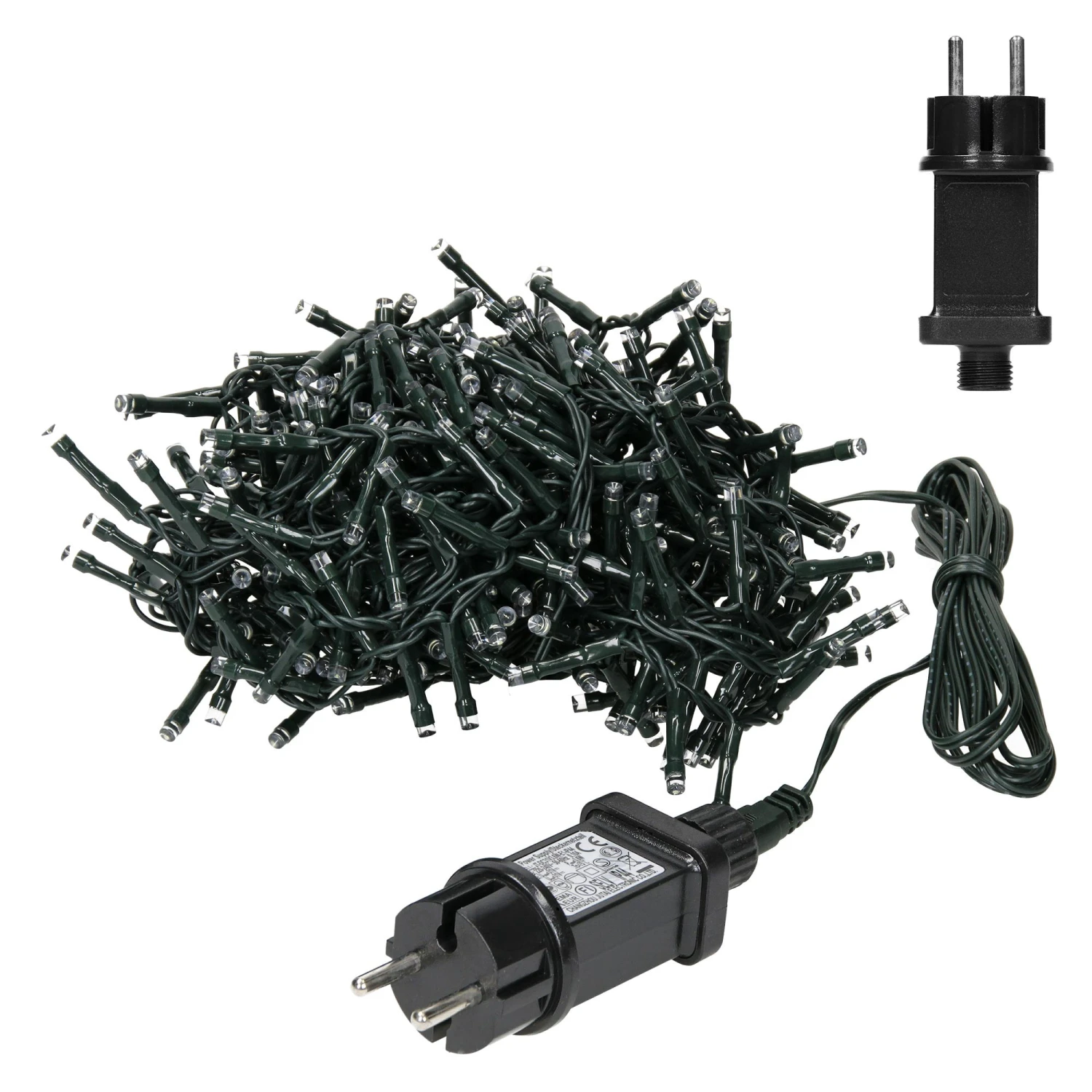 ECD Germany Weihnachtsdeko LED 6m Warmweiß - 18 x 9 x 15 cm 3 ECD Germany Weihnachtsdeko LED 6m Warmweiß - 18 x 9 x 15 cm