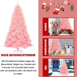 Costway 225cm Künstlicher Weihnachtsbaum -Günstiges Deko Geschäft 87c783d7f5a74fc89e3956b87a522361