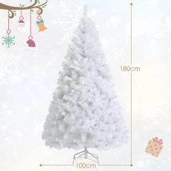 Costway 180cm Künstlicher Weihnachtsbaum -Günstiges Deko Geschäft 8864c331207f41d5bff7028001191d67