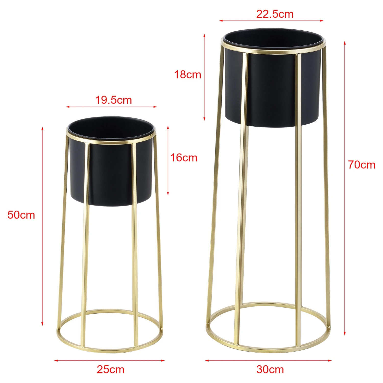 En.casa Pflanzständer Macon 9 En.casa Pflanzständer Macon – Bild 7