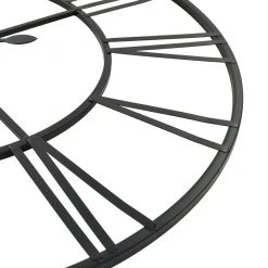 VidaXL Wanduhr Vintage mit Quarzwerk Metall - vidaXL Wanduhr Vintage mit Quarzwerk Metall 80 cm XXL -Günstiges Deko Geschäft 8a56336b1fce45afbbe96fba5dc262ea