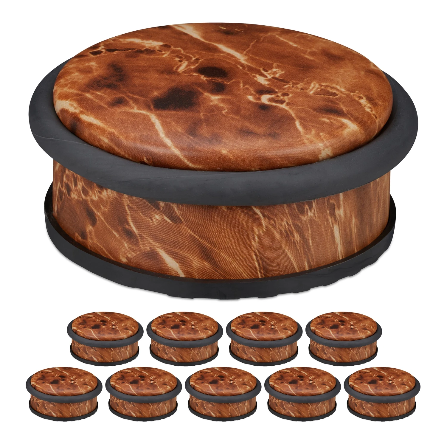 Relaxdays 10 x Türstopper Marmoroptik 3 Relaxdays 10 x Türstopper Marmoroptik