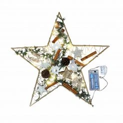 Flowforia Stern zum Hängen mit Licht