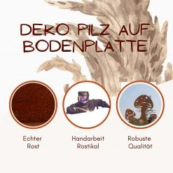 Rostikal Pilze Deko Herbstdeko Tisch- Gartendeko -Günstiges Deko Geschäft 8b53886e48b542d8b39afe12bac4073c scaled