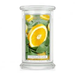 Kringle Candle Große Classic Candle Citrus and Sage