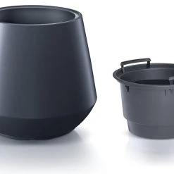 Flowforia Topf Heos bauchig mit Einsatz