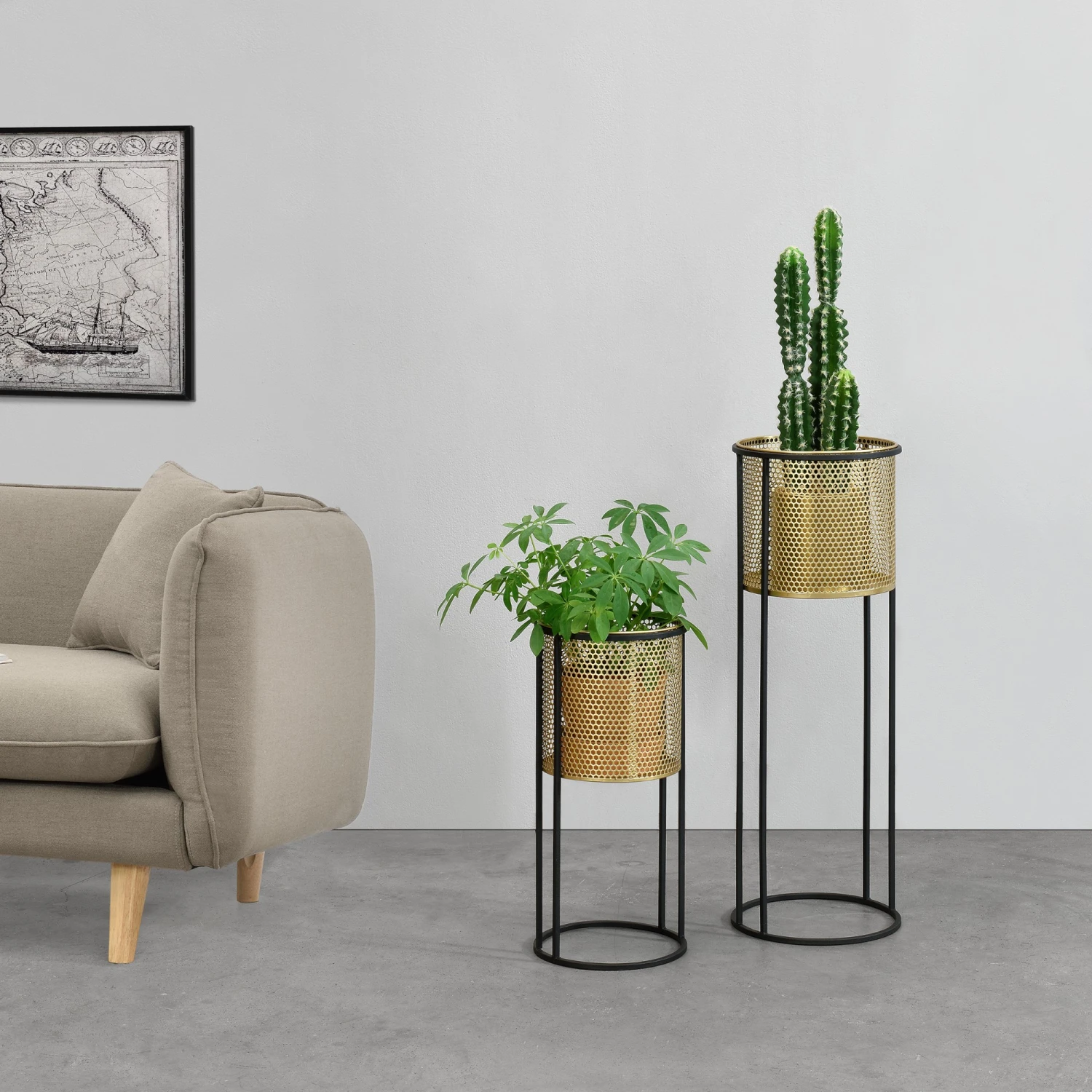 En.casa Pflanzständer Malmedy 4 En.casa Pflanzständer Malmedy – Bild 2