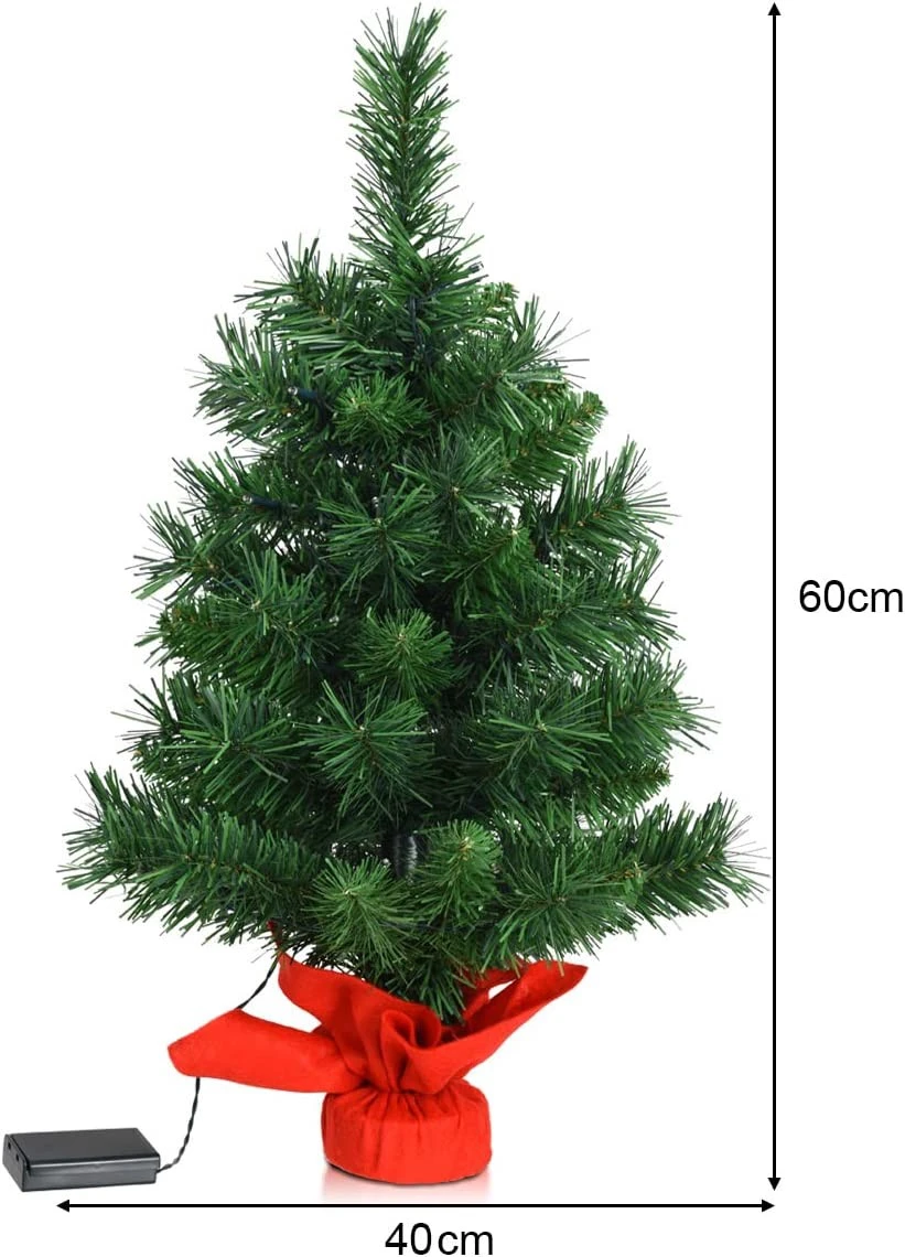 Costway 60cm LED Künstlicher Weihnachtsbaum 8 Costway 60cm LED Künstlicher Weihnachtsbaum – Bild 6