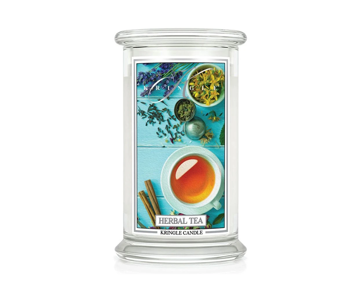 Kringle Candle Große Classic Candle Herbal Tea 3 Kringle Candle Große Classic Candle Herbal Tea