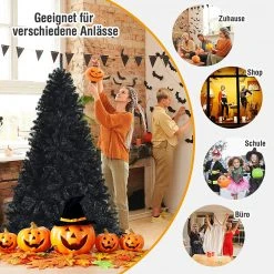 Costway 180cm Künstlicher Weihnachtsbaum -Günstiges Deko Geschäft 8fa3f632472c4a939d0a394423237cf5