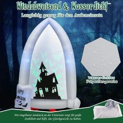 Costway Aufblasbarer Halloween-Grabstein 15 Costway Aufblasbarer Halloween-Grabstein -Günstiges Deko Geschäft 9056dbb89f2442b88f9df277afcb6b2f