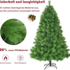 Costway 210cm Künstlicher Weihnachtsbaum 12 Costway 210cm Künstlicher Weihnachtsbaum -Günstiges Deko Geschäft 90d67efc36664794a9d5681dc163909e