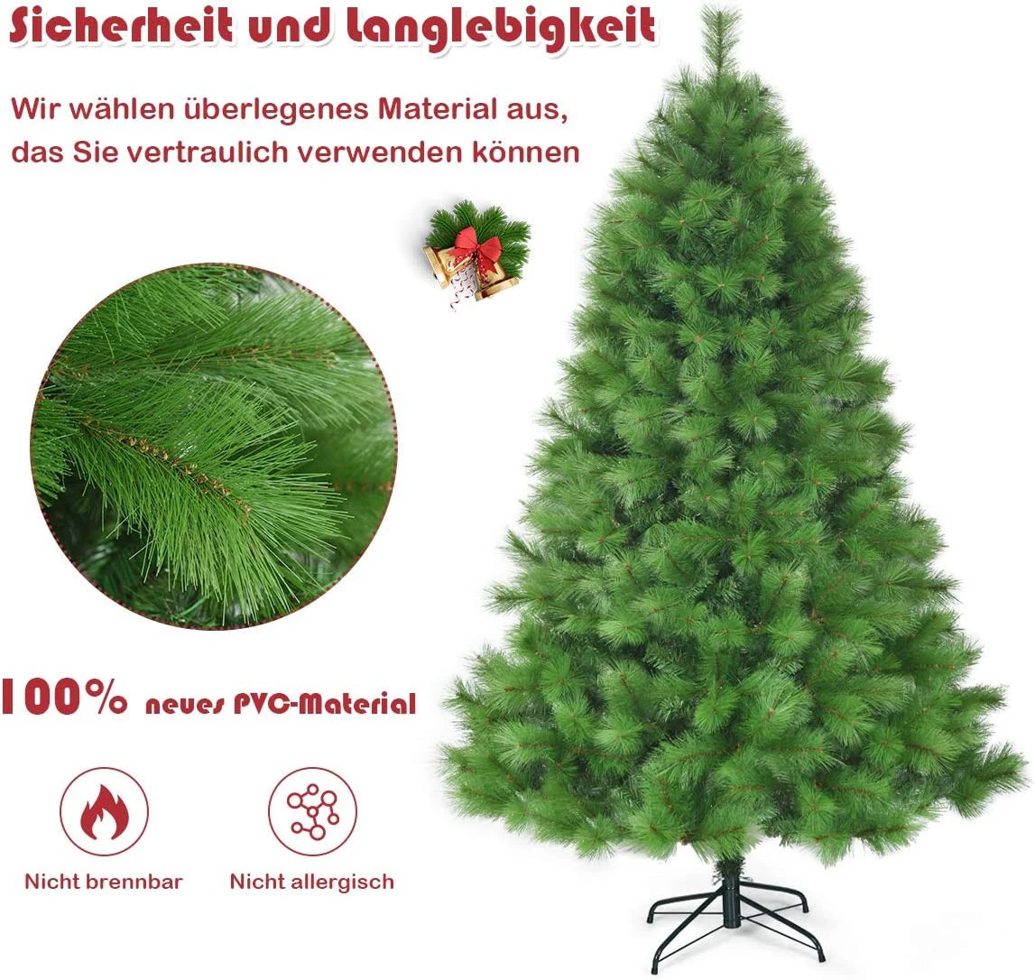 Costway 210cm Künstlicher Weihnachtsbaum 7 Costway 210cm Künstlicher Weihnachtsbaum – Bild 5