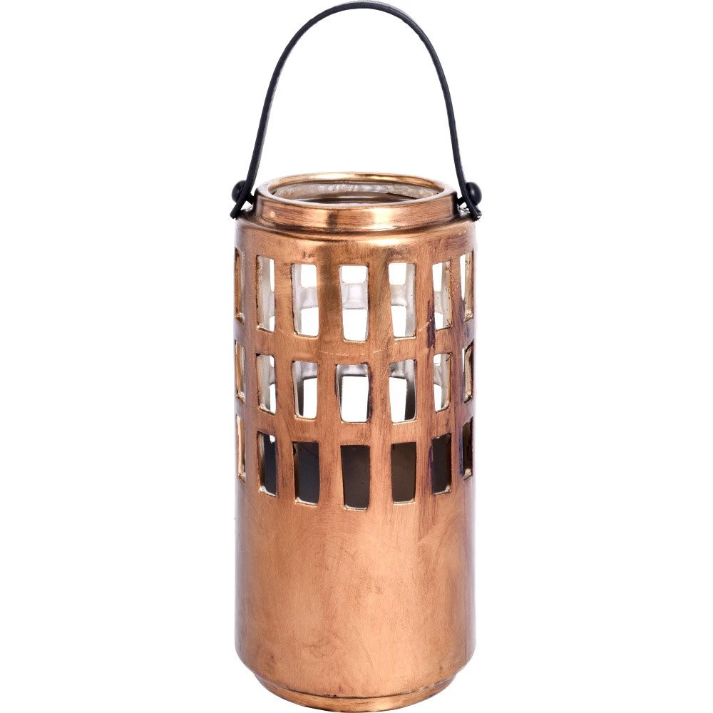 Home&Styling Collection Porzellan Laterne, kupferfarben, 23 cm 3 Home&Styling Collection Porzellan Laterne, kupferfarben, 23 cm