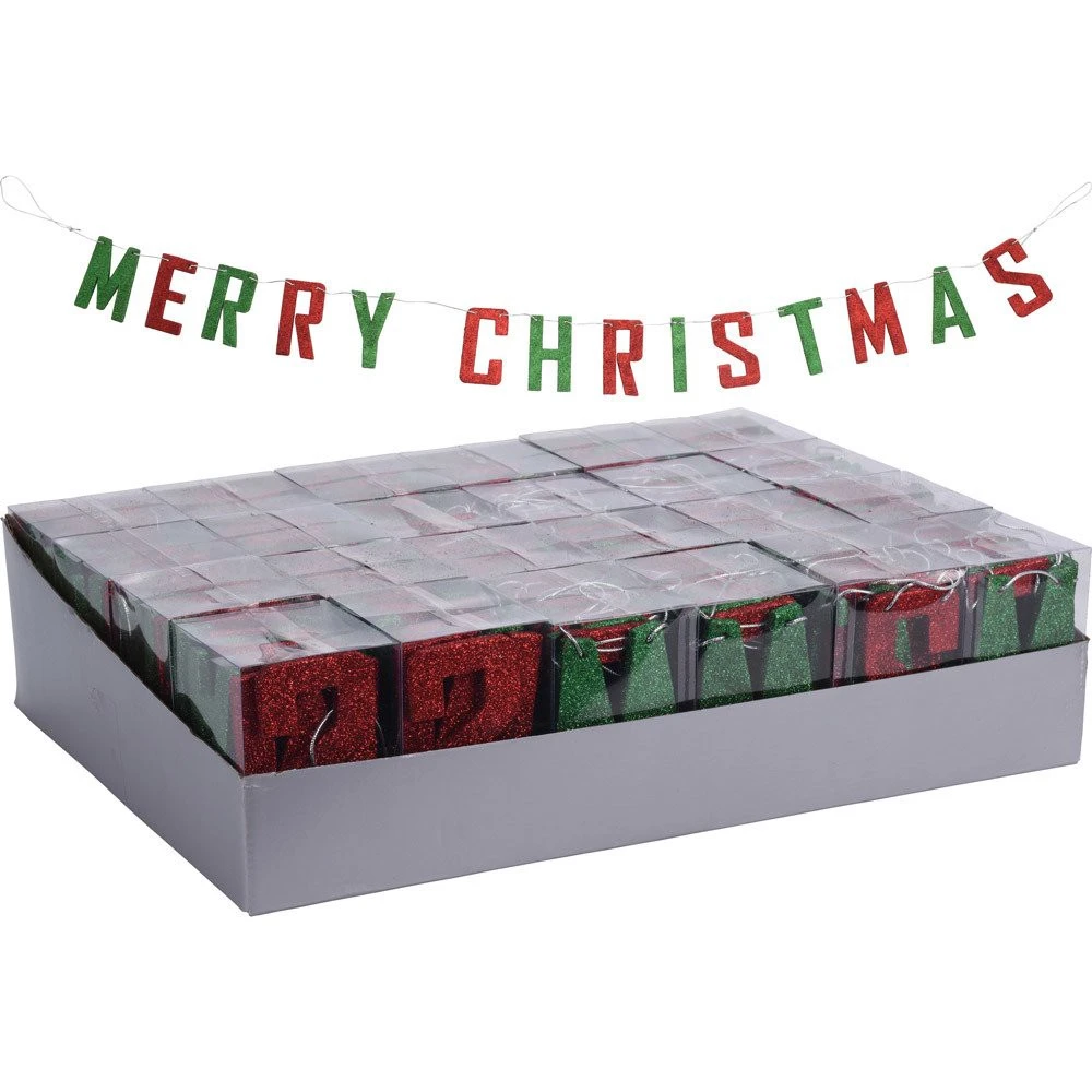 Home&Styling Collection Frohe Weihnachten Girlande 4 Home&Styling Collection Frohe Weihnachten Girlande – Bild 2