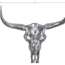 WOMO-DESIGN Schädel Skulptur Silber 70x58cm -Günstiges Deko Geschäft 93beeb2234db423bacc6674fa19d4227.cropped 33 227 1835 1523.processed