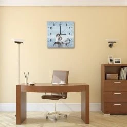 LegendArte Wanduhr - Familie des Schwanes 7 LegendArte Wanduhr - Familie des Schwanes -Günstiges Deko Geschäft 9537f3d81cd848e2a54c8f9019cbf617