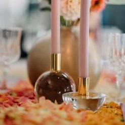 Gift Company Kerzenhalter Dioptrics Kugel, pink - Kerzenhalter Kerzenständer Dioptrics Kugel, pink -Günstiges Deko Geschäft 962afa394ae64654832ce0bb644a314f