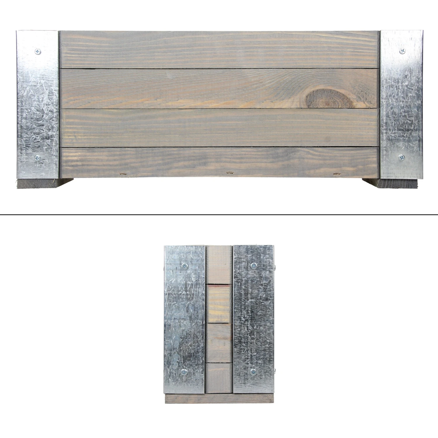 WOMO-DESIGN Blumenkasten 19x48x13cm aus Kieferholz - 13 x 19 x 48 cm 4 WOMO-DESIGN Blumenkasten 19x48x13cm aus Kieferholz - 13 x 19 x 48 cm – Bild 2