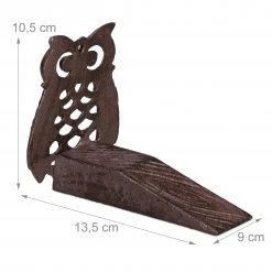 Relaxdays 4 x Türstopper Eule Gusseisen 15 Relaxdays 4 x Türstopper Eule Gusseisen -Günstiges Deko Geschäft 97c08698f0f84e09b25bd7f9b105aed7
