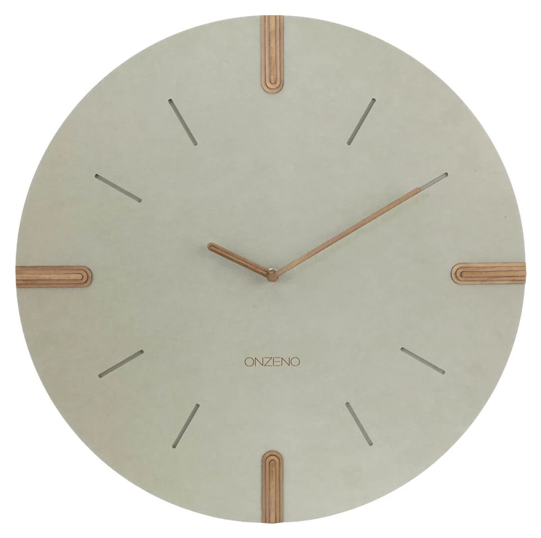 ONZENO Design Wanduhr THE WOODEN TOUCH. 3 ONZENO Design Wanduhr THE WOODEN TOUCH.