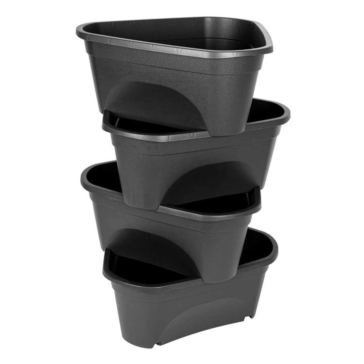 Dynamic24 Säulentopf Pflanzturm 4 Dynamic24 Säulentopf Pflanzturm – Bild 2