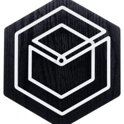 ONZENO Design Wanduhr THE CUBIC.
