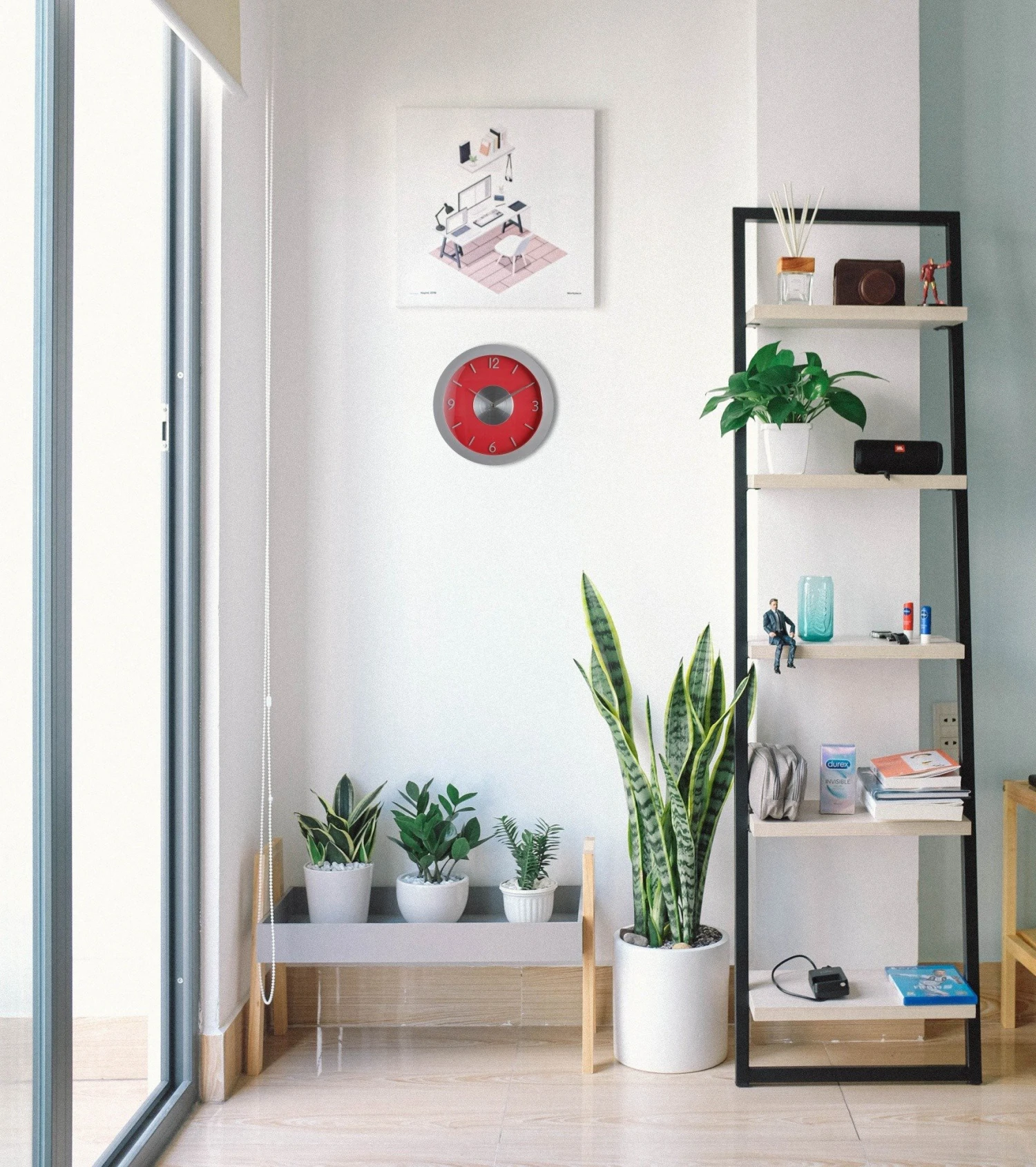 Atmosphera Créateur d'intérieur Wanduhr im modernen Stil 4 Atmosphera Créateur d'intérieur Wanduhr im modernen Stil – Bild 2