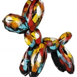 KUNSTLOFT Metall Skulptur Man's Best Friend