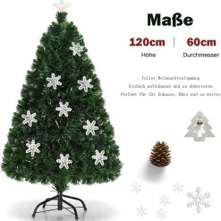Costway 120cm LED Künstlicher Weihnachtsbaum 13 Costway 120cm LED Künstlicher Weihnachtsbaum -Günstiges Deko Geschäft 9b9133cbc6a54538a1cdb717bbd2db48