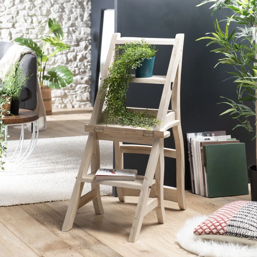 Macabane Buchhändlerstuhl Teak 4 Macabane Buchhändlerstuhl Teak – Bild 2