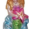Krebs Glas Lauscha Meerjungfrau mit Seestern 14cm aus Glas -Günstiges Deko Geschäft 9c8fc812cfc74199b8784bb61e7d8367