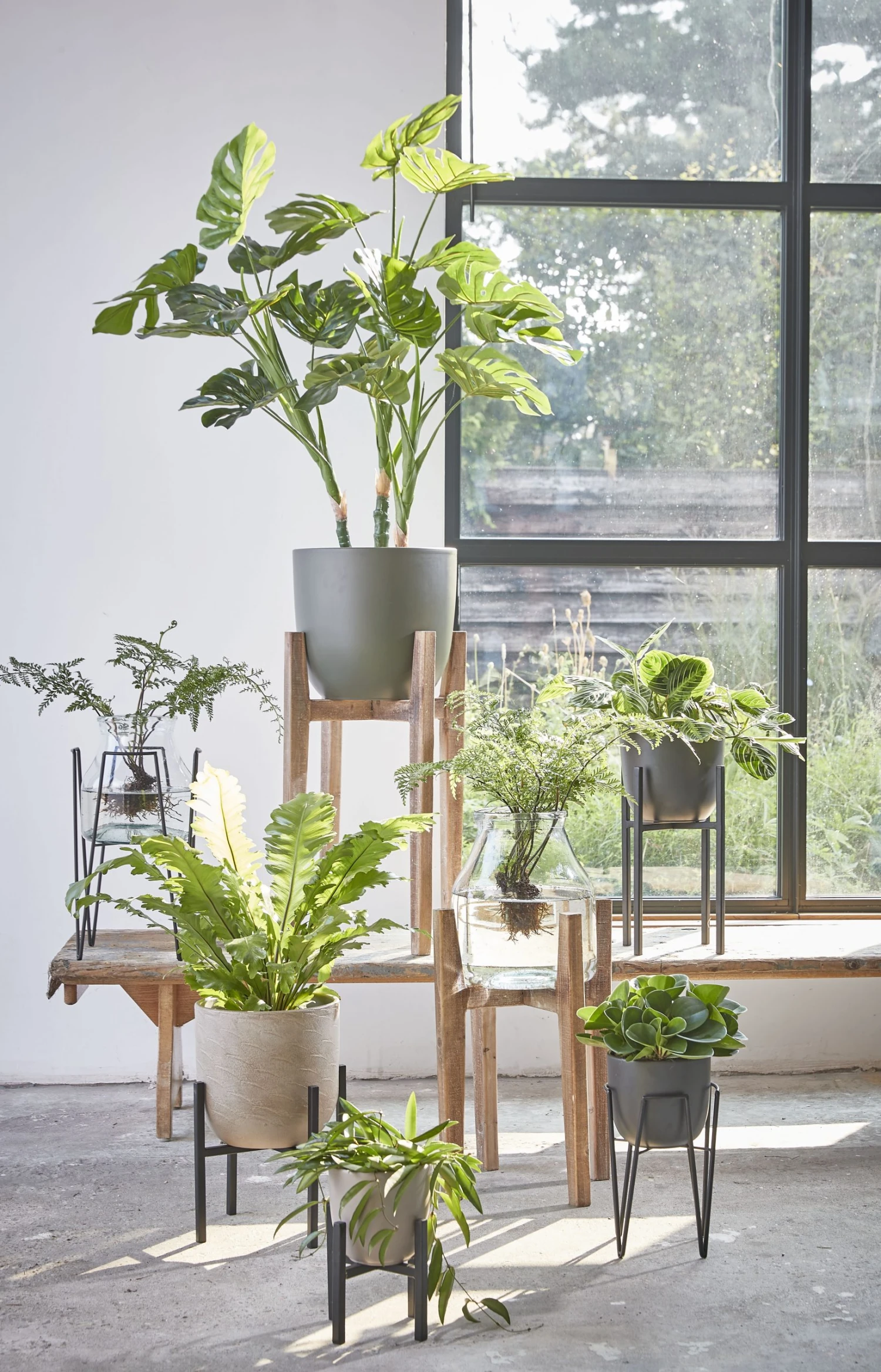 Mica Decorations Pflanzenständer Ascot - 43 x 60 x 43 cm 4 Mica Decorations Pflanzenständer Ascot - 43 x 60 x 43 cm – Bild 2