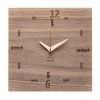 KUNSTLOFT Design Wanduhr Kultuhr Nuss eckig -Günstiges Deko Geschäft 9d7ed51902864cb194df331976b7f462