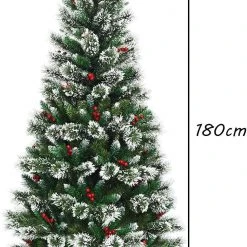 Costway 180cm Künstlicher Weihnachtsbaum -Günstiges Deko Geschäft 9de92a92f441431d91ee79d33f8ed43a