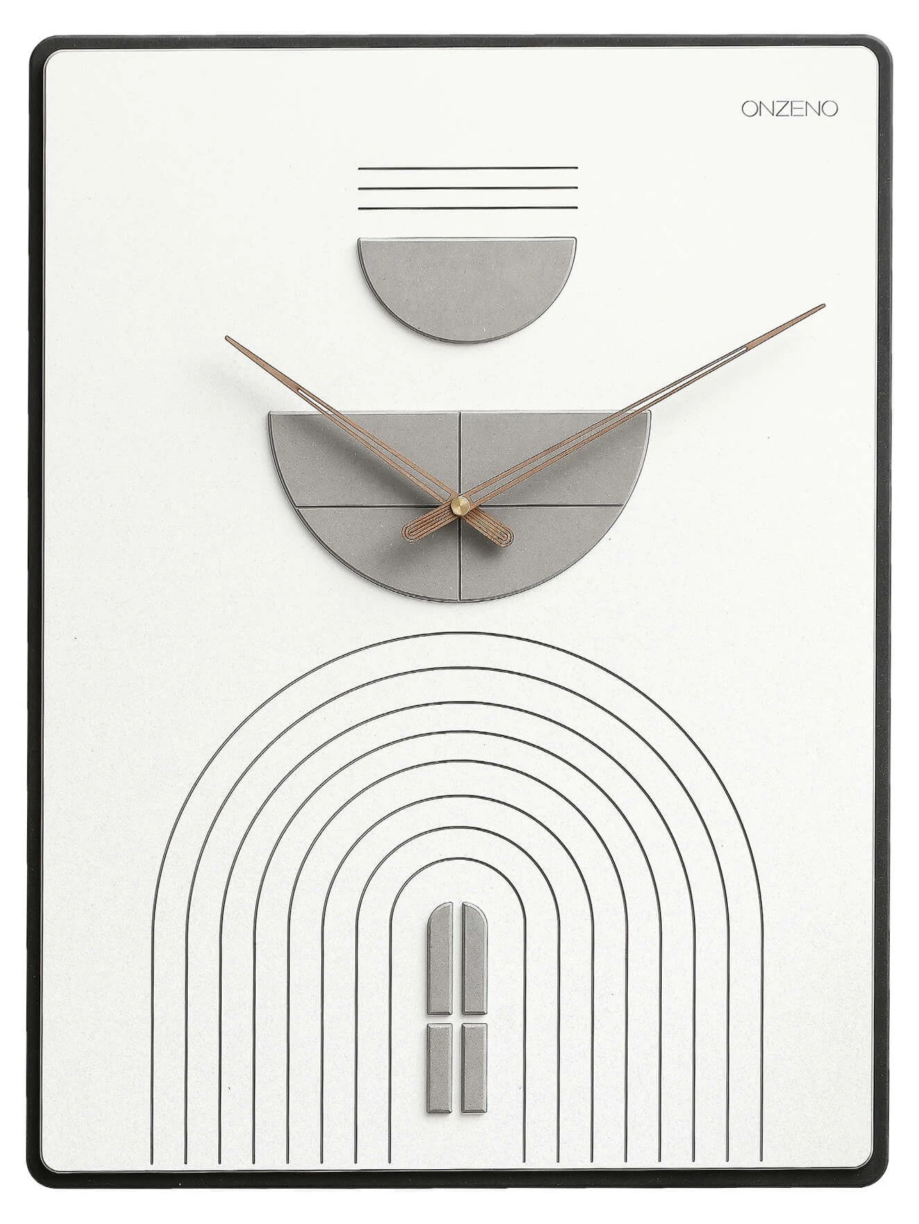 ONZENO Design Wanduhr THE ORNAMENTAL. 3 ONZENO Design Wanduhr THE ORNAMENTAL.