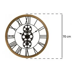 Atmosphera Créateur d'intérieur wanduhr mit römischen Ziffern -Günstiges Deko Geschäft a012b0d40f31437ea229d12d6c83283c