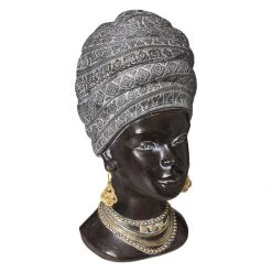Atmosphera Créateur d'intérieur Dekofigur AFRICAN WOMAN, 28 cm