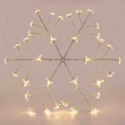 ECD Germany Weihnachtsdeko LED Schneeflocke -Günstiges Deko Geschäft a312e87fffa74766a8971b32cbba1ebc